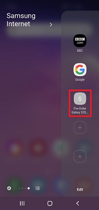 samsung edge panel apps