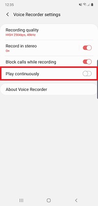 voice recorder app samsung