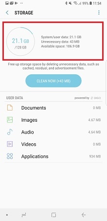 How Can I Check How Much Storage Space I Have Left Samsung Uk