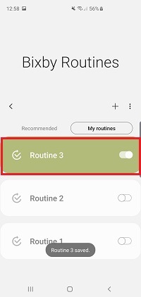bixby routines s8