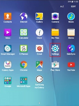 How do I adjust the volume on my Samsung Galaxy Tab Pro S?