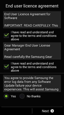 How do I pair and set up my Galaxy Gear with my Samsung Galaxy Note 3?