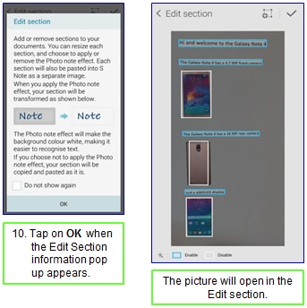 How do I use the Photo Note feature on my Samsung Galaxy Note Edge?