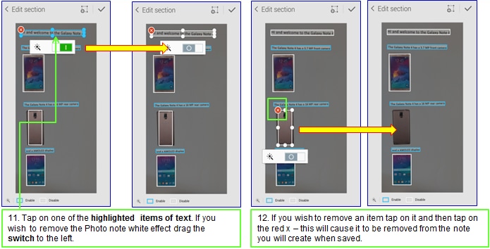 How do I use the Photo Note feature on my Samsung Galaxy Note Edge?