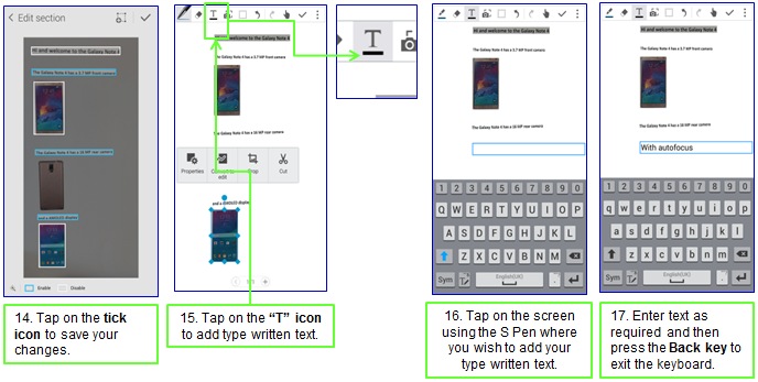 How do I use the Photo Note feature on my Samsung Galaxy Note Edge?