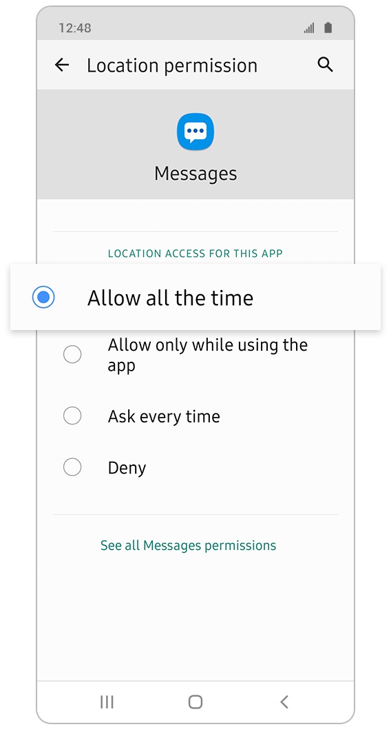 The GPS location on my smartphone is inaccurate. How do I fix it
