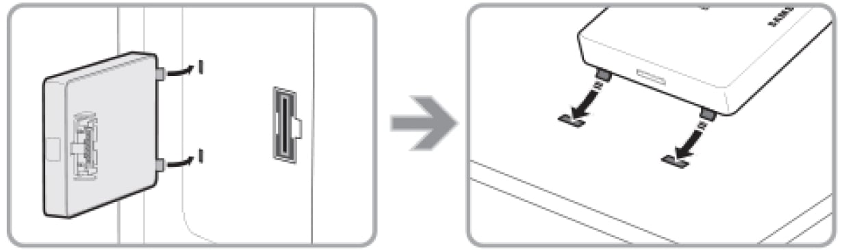 How do I install an Evolution Kit on my ES7000 or ES8000 Samsung TV?