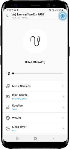 How update your Soundbar using the SmartThings app | UK