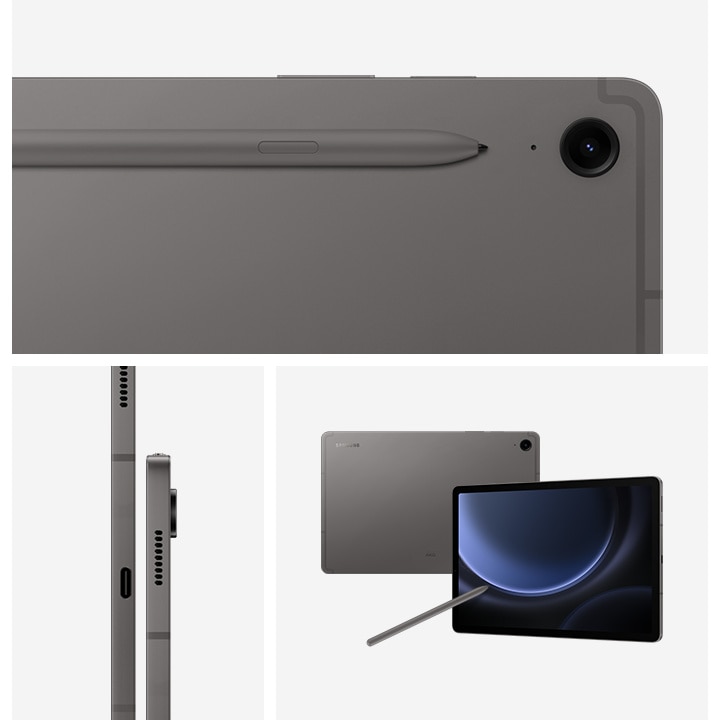 Galaxy Tab S9 FE+ 5G 256Go Anthracite - S Pen inclus
