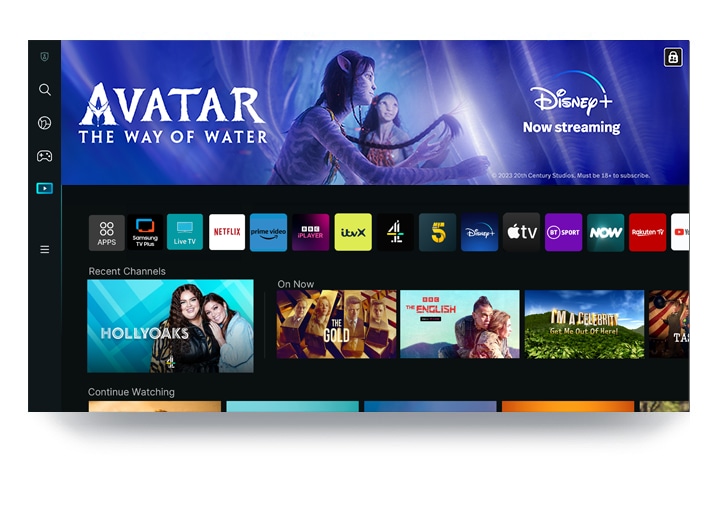 Smart Hub & TV Apps, Samsung Smart TVs