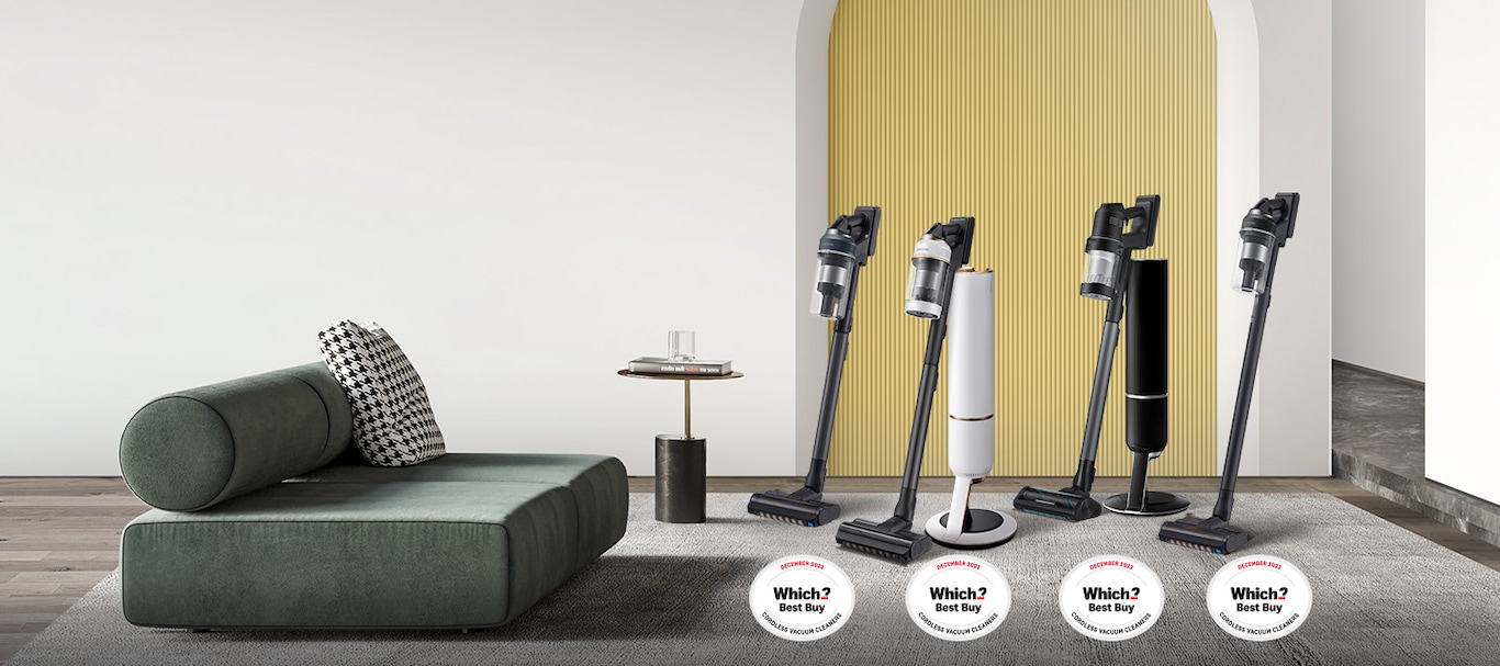 Vacuum Cleaner Range | Cordless Stick & Robot | Samsung UK