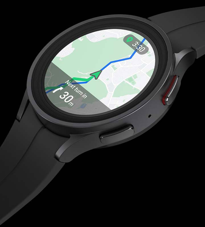 SM-R920NZKAXAA, Galaxy Watch5 Pro, 45mm, Black Titanium, Bluetooth