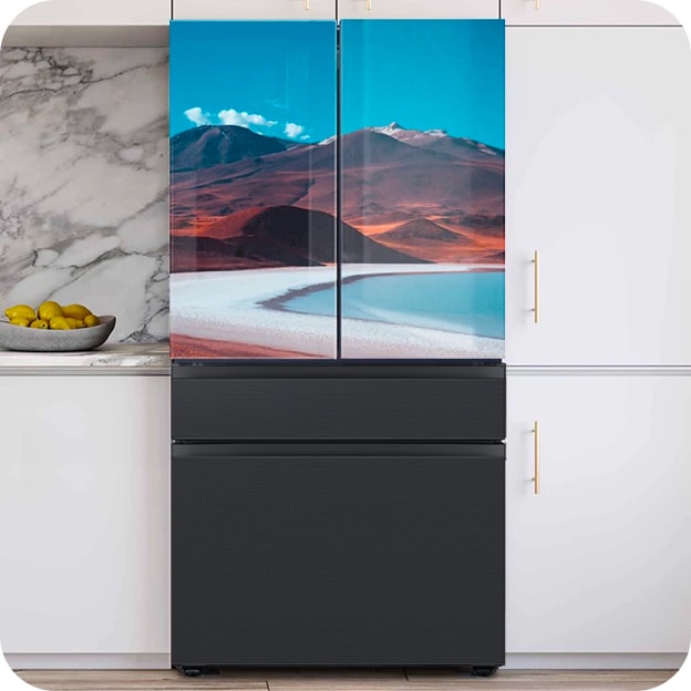 Customize your Samsung BESPOKE refrigerator panels
