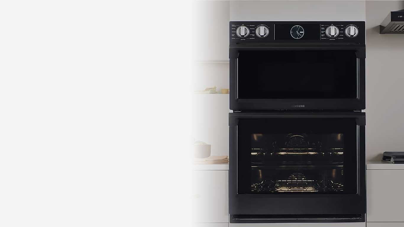 Black Stainless Steel Built-in Wall Oven