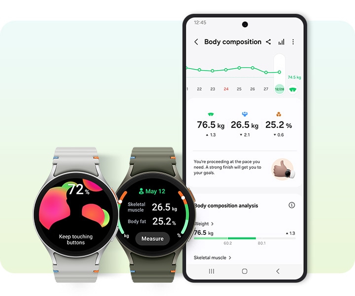 Samsung health wearables hot sale