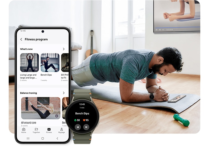 Fitness watch compatible with samsung health 2025