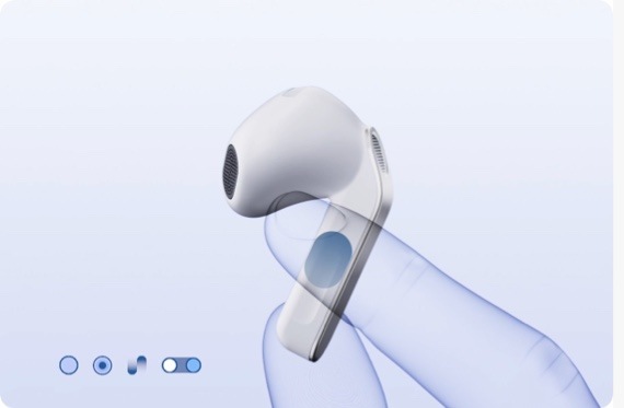אוזניות אלחוטיות עם ביטול רעשים אקטיבי Galaxy Buds4 מבית Samsung