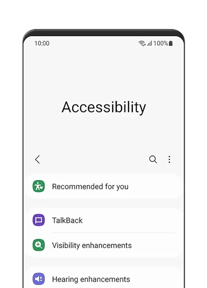 Samsung Galaxy Smartphones Receive Accessibility Seal from the ONCE  Foundation – Samsung Global Newsroom