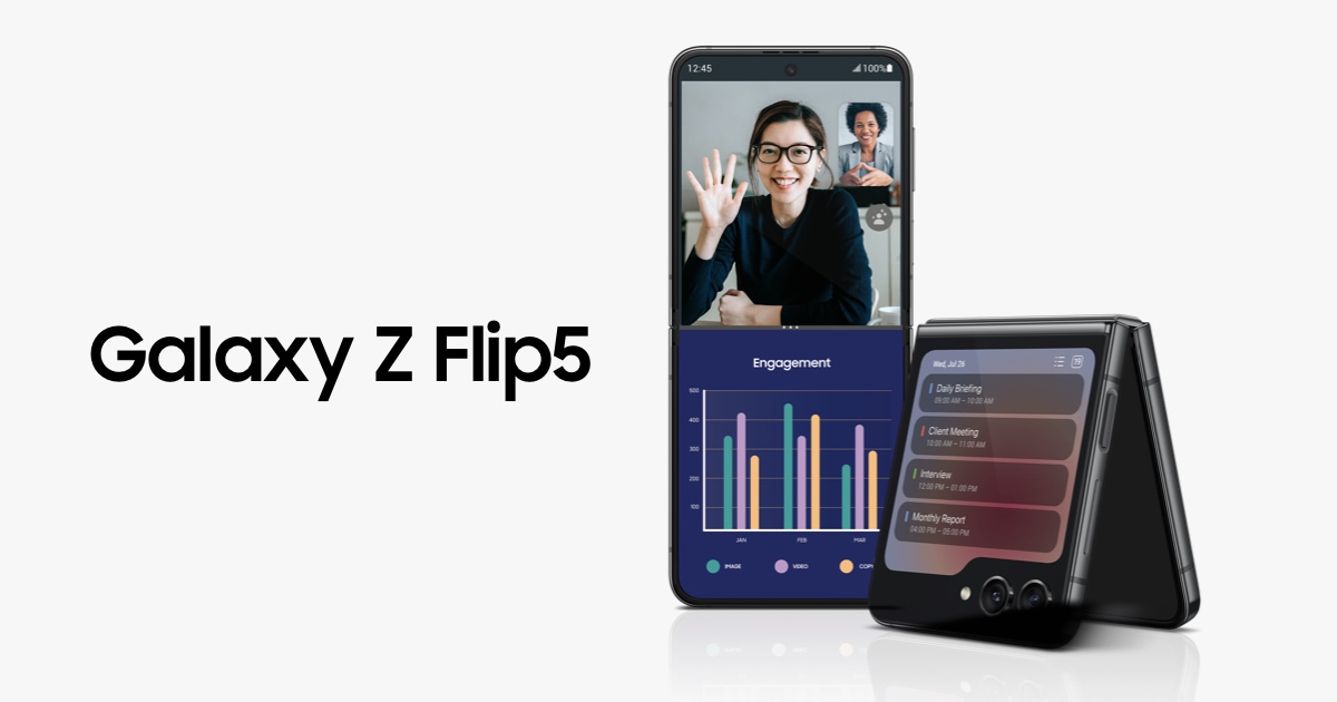 Business, Galaxy Z Flip5, SM-F731BLIAXME
