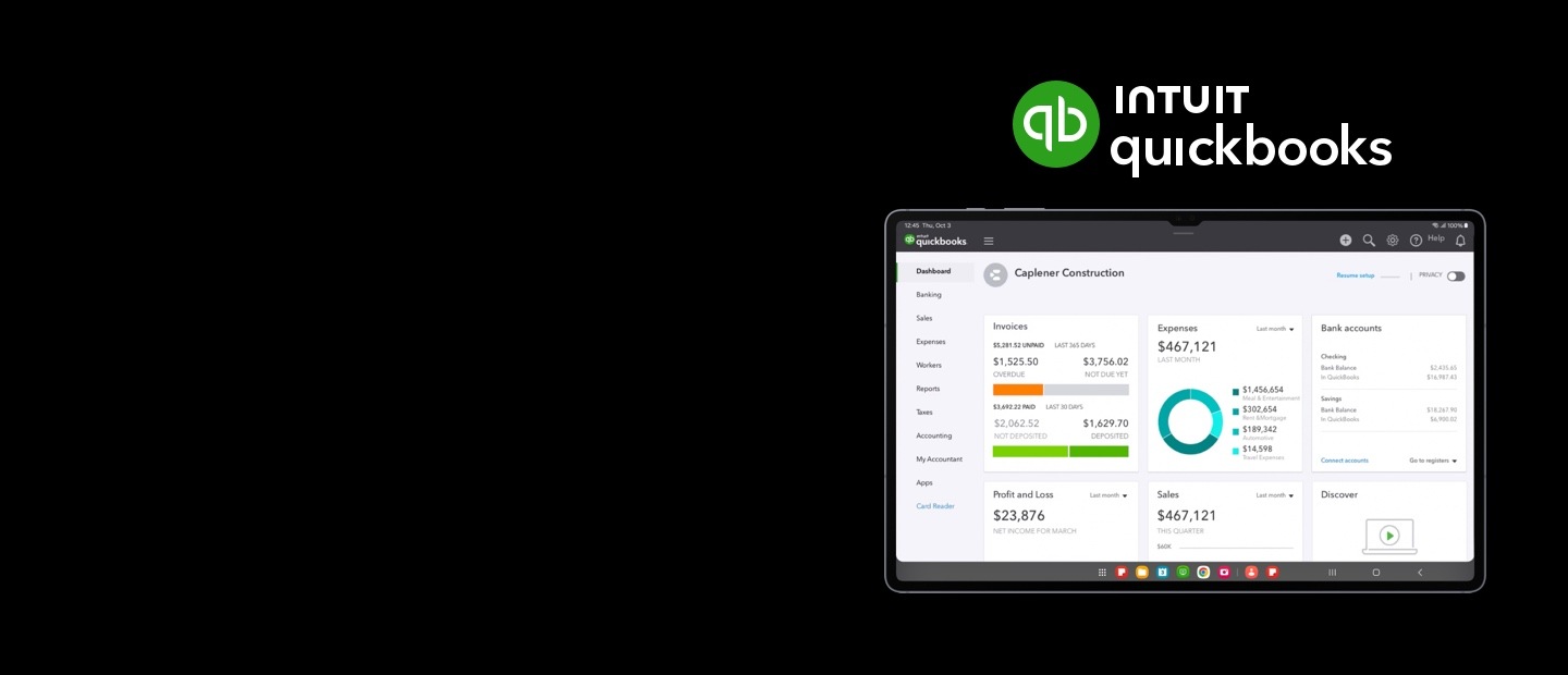 Get 30% off on QuickBooks Online and QuickBooks Payroll for 12 months with eligible Galaxy devices
