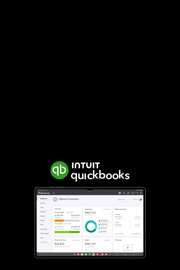 Get 30% off on QuickBooks Online and QuickBooks Payroll for 12 months with eligible Galaxy devices