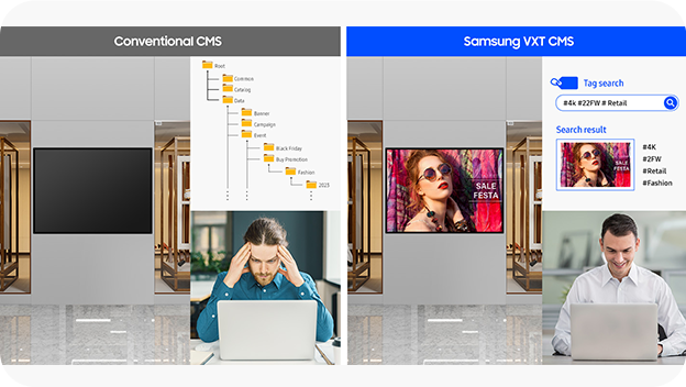 Main Menu - Samsung VXT CMS - samsung