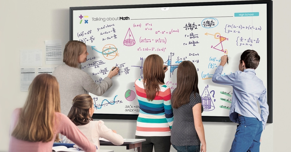 Education and Technology | Teacher Display Learning Tools | Samsung ...