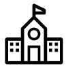 An icon representing education.
