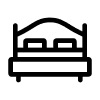 An icon representing hospitality.