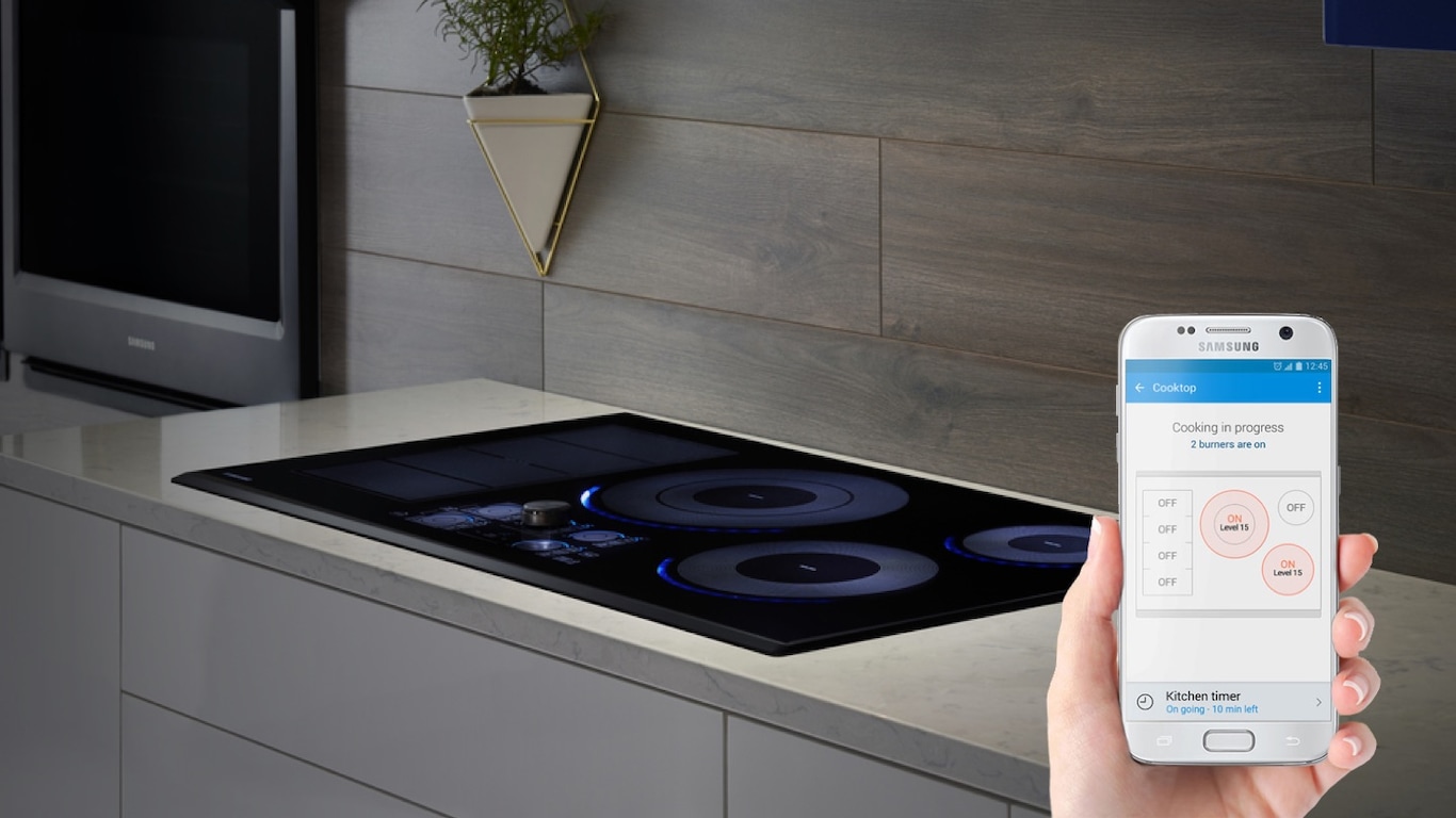 Smart Cooktops & Stovetop Burners Samsung US