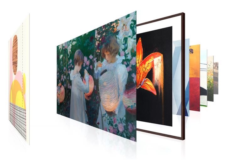 The Frame TV – Art Mode, Matte TV That Looks Like Art
