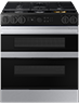 Silver Samsung duel fuel induction range