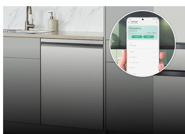 Kitchen Dishwashers BuiltIn Smart Dishwashers Samsung US