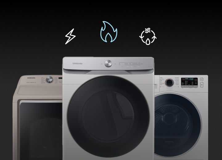 Dryers Gas, Electric & Ventless Dryers Samsung US