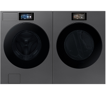Bespoke AI Washer & Dryer in Dark Steel