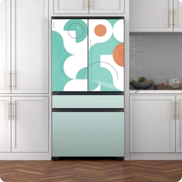 Lowe's and Samsung Transform Appliances into Works of Art with  Limited-Edition Samsung Bespoke Refrigerator Panel Collection