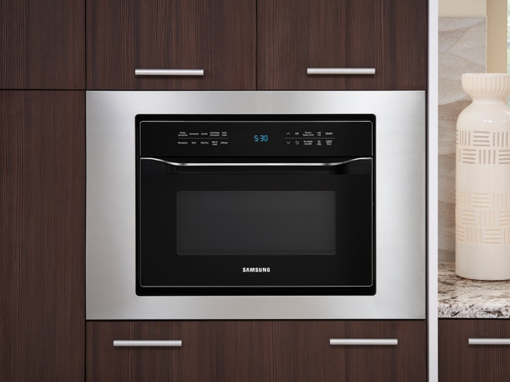 Space-Saving Appliances & Tips - Built-in Microwaves