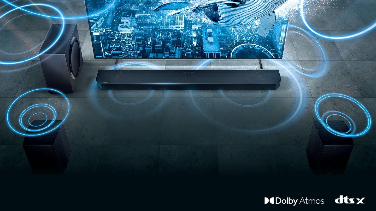 Premium samsung soundbar 2024 with dolby atmos