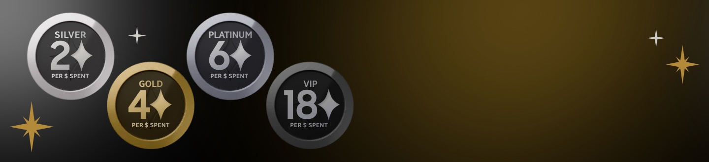 VIP Members earn 3X points