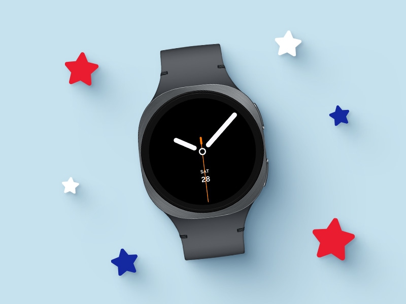 Galaxy Watch8, 44mm, Graphite, LTE | Samsung US