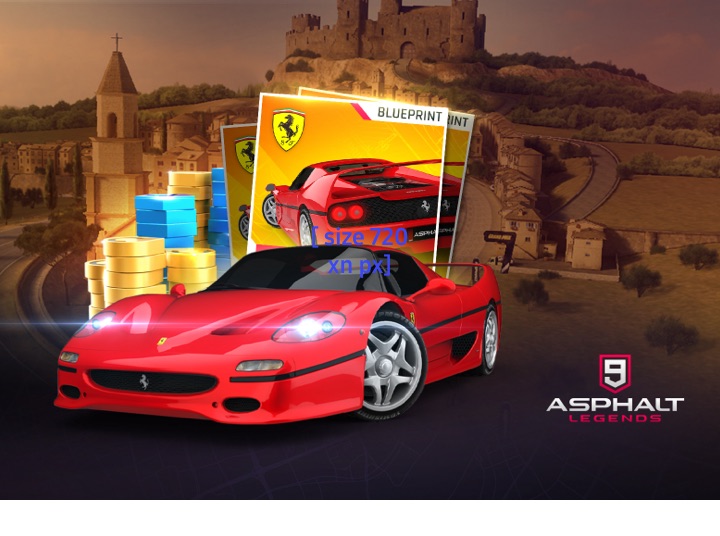 Asphalt 9 on Samsung Galaxy, Gaming