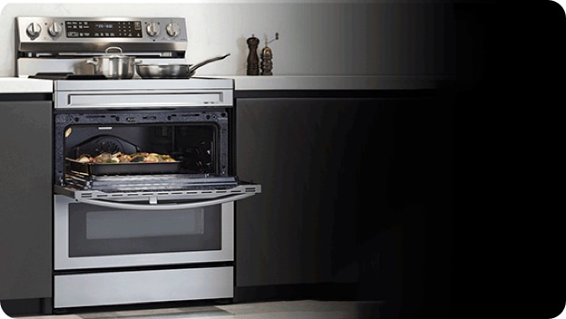 This portable Samsung oven concept is designed to warm or cook
