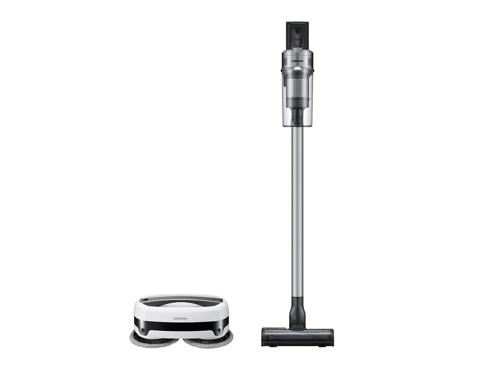 Photos - Vacuum Cleaner Samsung Jet 75 Cordless Stick Vacuum with Jetbot Mop Cleaner Home Bundle(B 