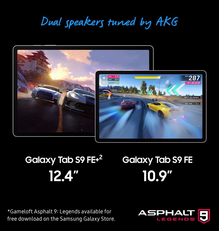 Samsung Galaxy Tab S9 FE vs Tab S9