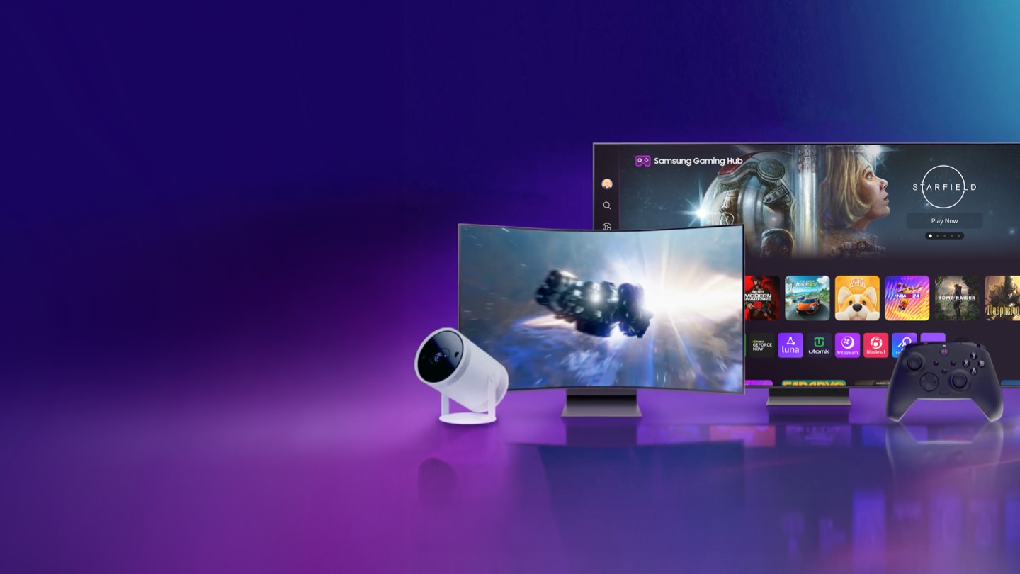 Samsung Gaming Hub 2022 Newer TVs Samsung US Image D Desktop 