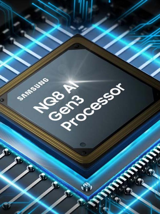 The NQ8 AI Gen Processor delivers breathtaking detail, depth and texture.