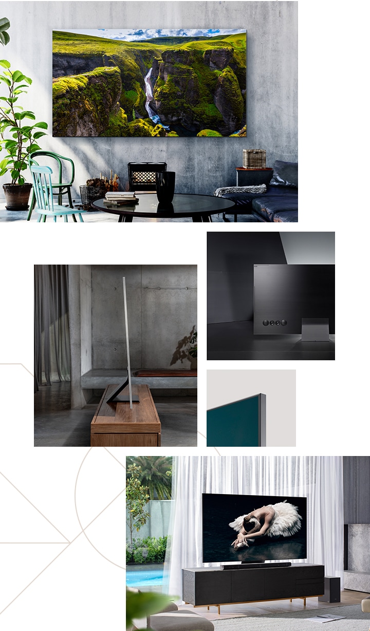 QLED Design – Thin Wallpaper TV | Samsung US