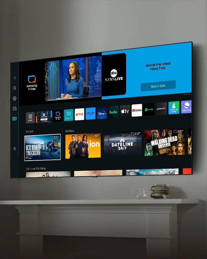 QLED Smart TV Technology – TV Plus & Smart Hub