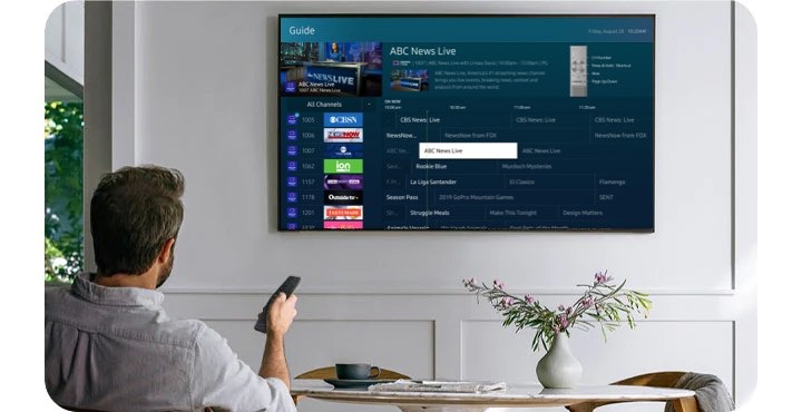 Smart Tv Apps With Smart Hub Samsung Us