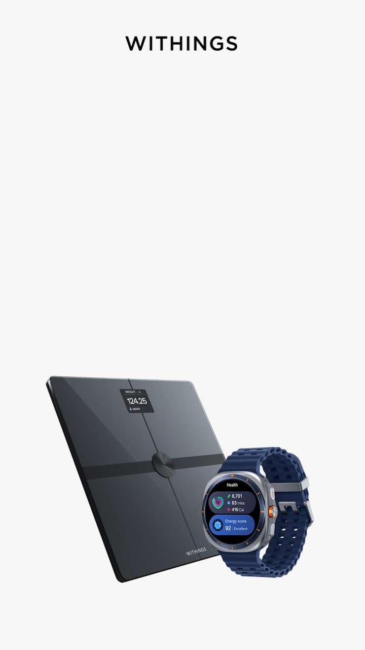 Samsung x Withings